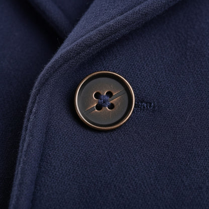 Rupert | Men's Double-Breasted Peacoat with Notched Lapels