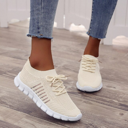 Marisa | Women's Breathable Mesh Running Shoes Cushioned Sole
