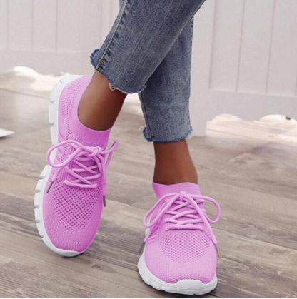 Marisa | Women's Breathable Mesh Running Shoes Cushioned Sole