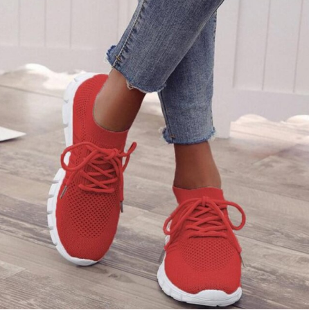 Marisa | Women's Breathable Mesh Running Shoes Cushioned Sole
