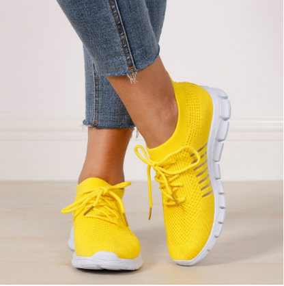 Marisa | Women's Breathable Mesh Running Shoes Cushioned Sole