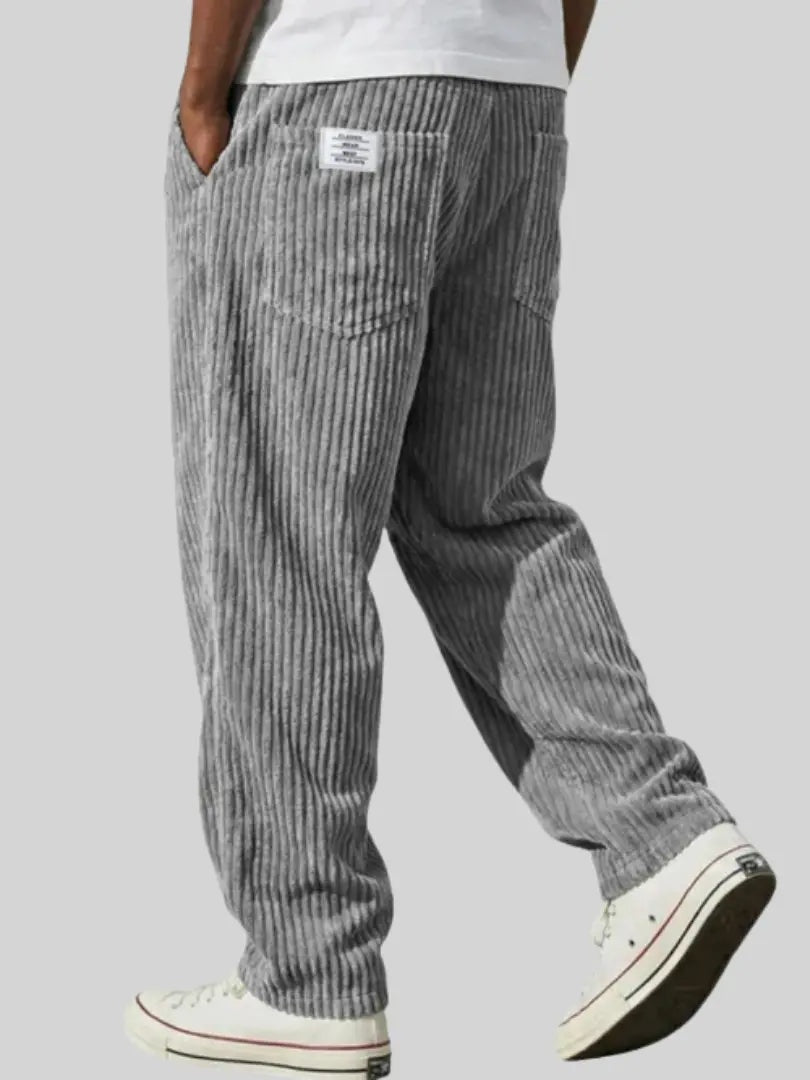 Silas | Men's Corduroy Pants Baggy Straight Leg