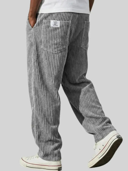 Silas | Men's Corduroy Pants Baggy Straight Leg
