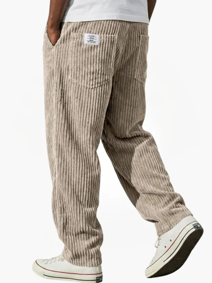 Silas | Men's Corduroy Pants Baggy Straight Leg
