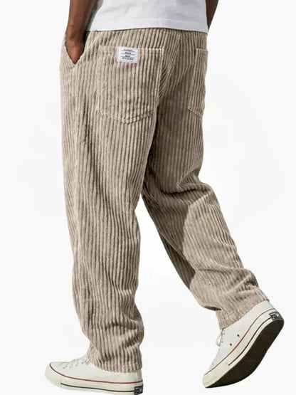 Silas | Men's Corduroy Pants Baggy Straight Leg