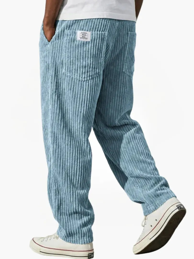 Silas | Men's Corduroy Pants Baggy Straight Leg