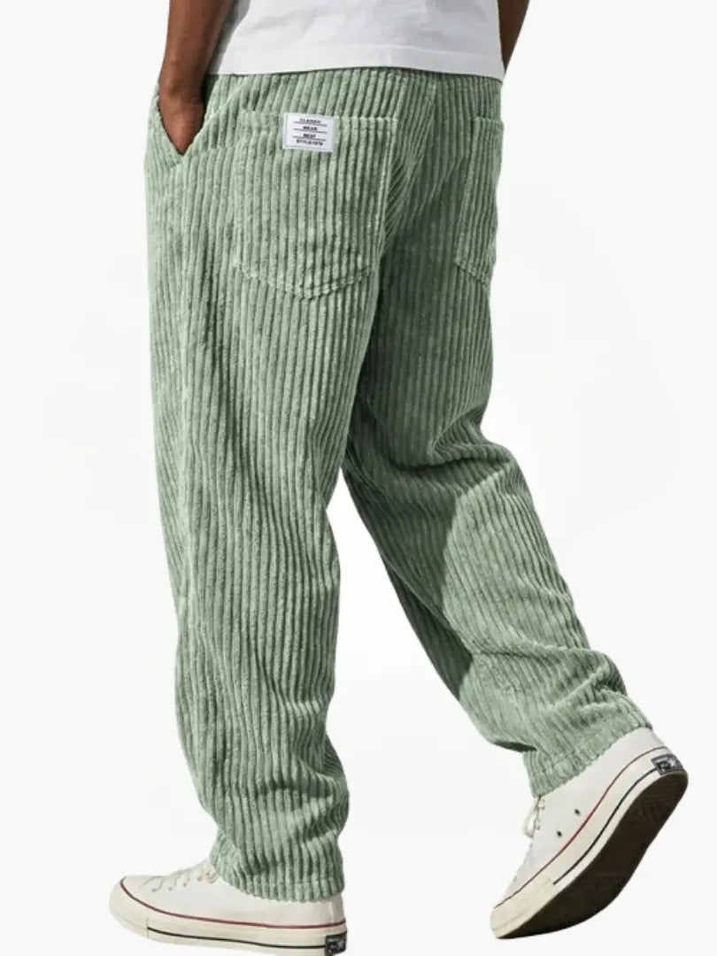Silas | Men's Corduroy Pants Baggy Straight Leg
