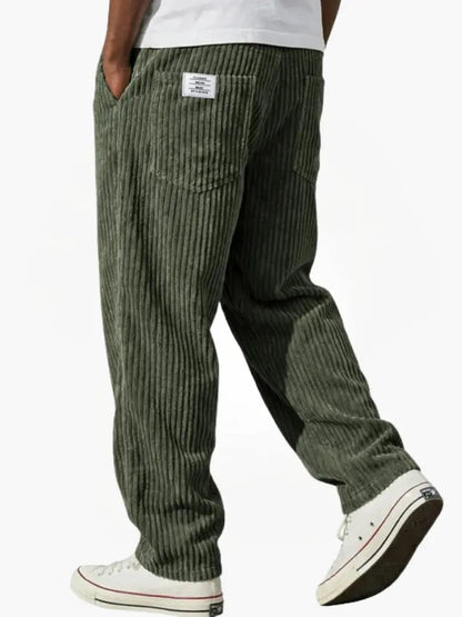 Silas | Men's Corduroy Pants Baggy Straight Leg
