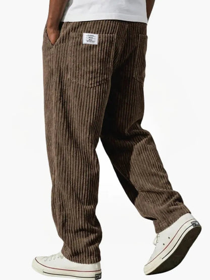 Silas | Men's Corduroy Pants Baggy Straight Leg