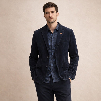 Simão | Blazer de Veludo Cotelê Homem Americana Vintage