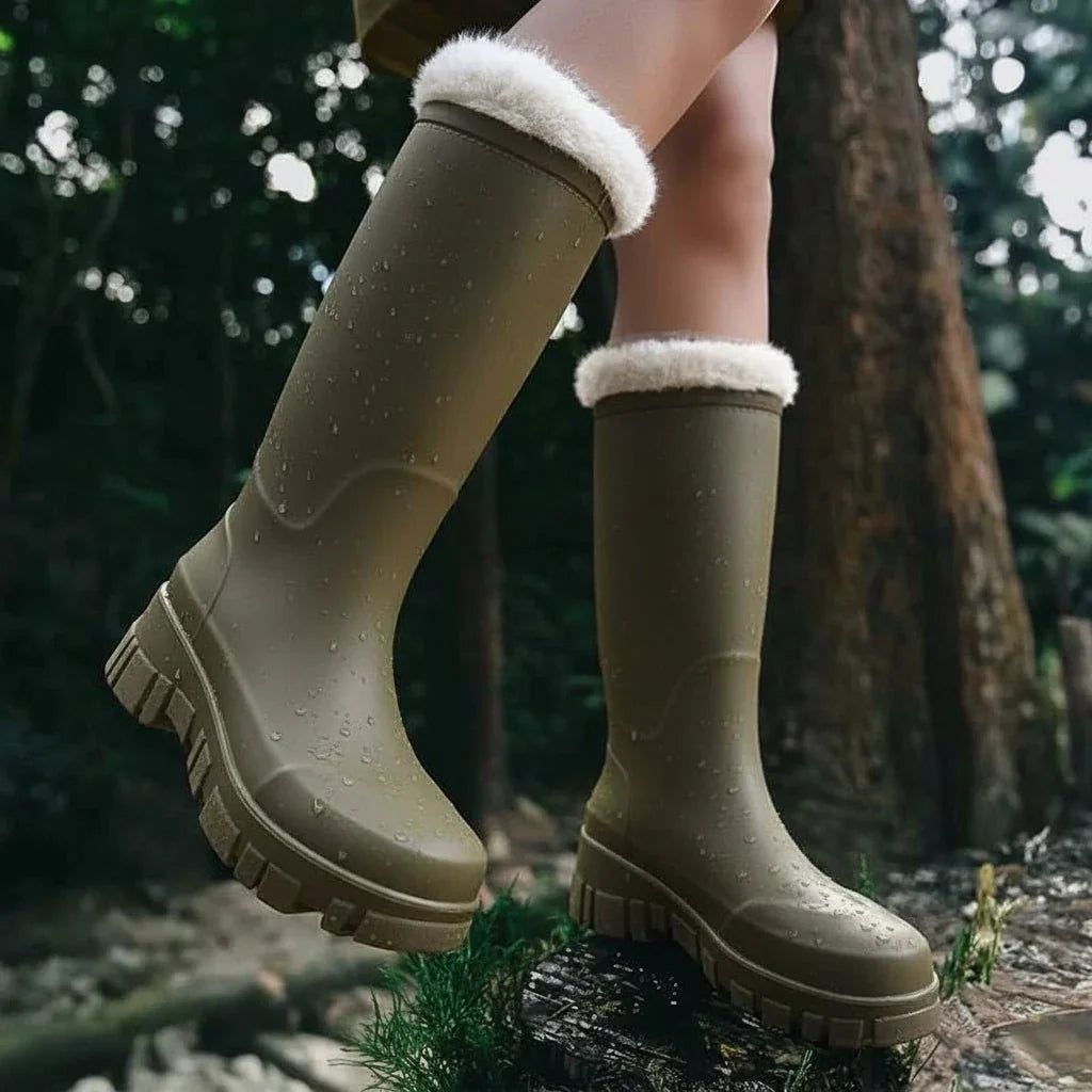 Sylvie | Women's Waterproof Winter Snow Boots Fur Lined Lug Sole