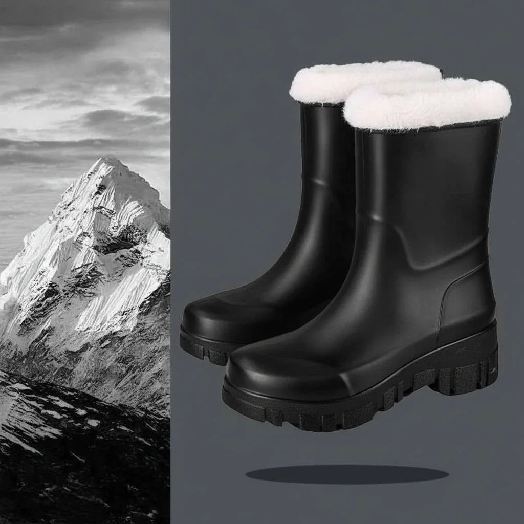 Sylvie | Women's Waterproof Winter Snow Boots Fur Lined Lug Sole