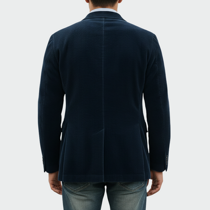 Tiago | Blazer de Bombazine Homem Conjunto com Colete