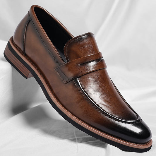 Tiago | Mocassins de Couro Homem Penny Loafer