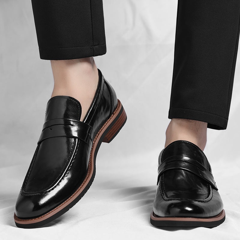 Tiago | Mocassins de Couro Homem Penny Loafer