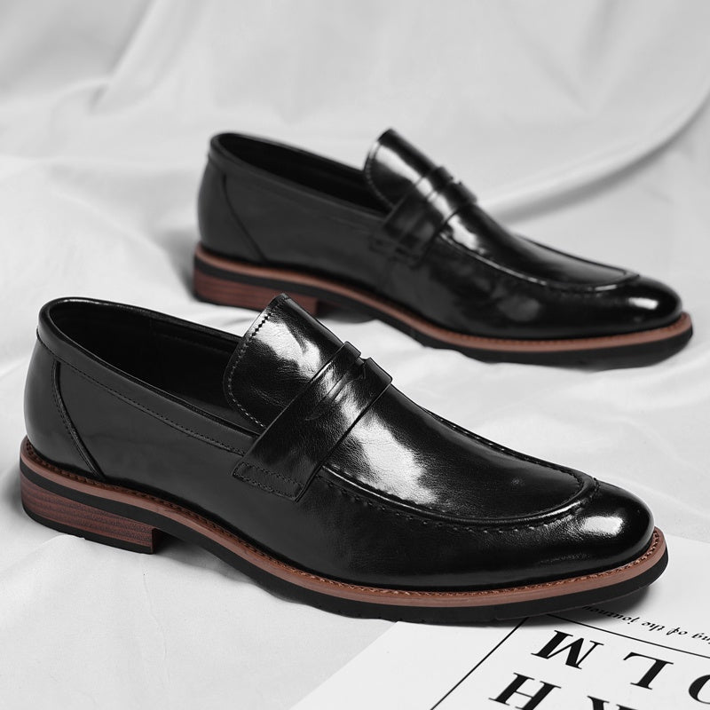 Tiago | Mocassins de Couro Homem Penny Loafer