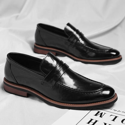 Tiago | Mocassins de Couro Homem Penny Loafer