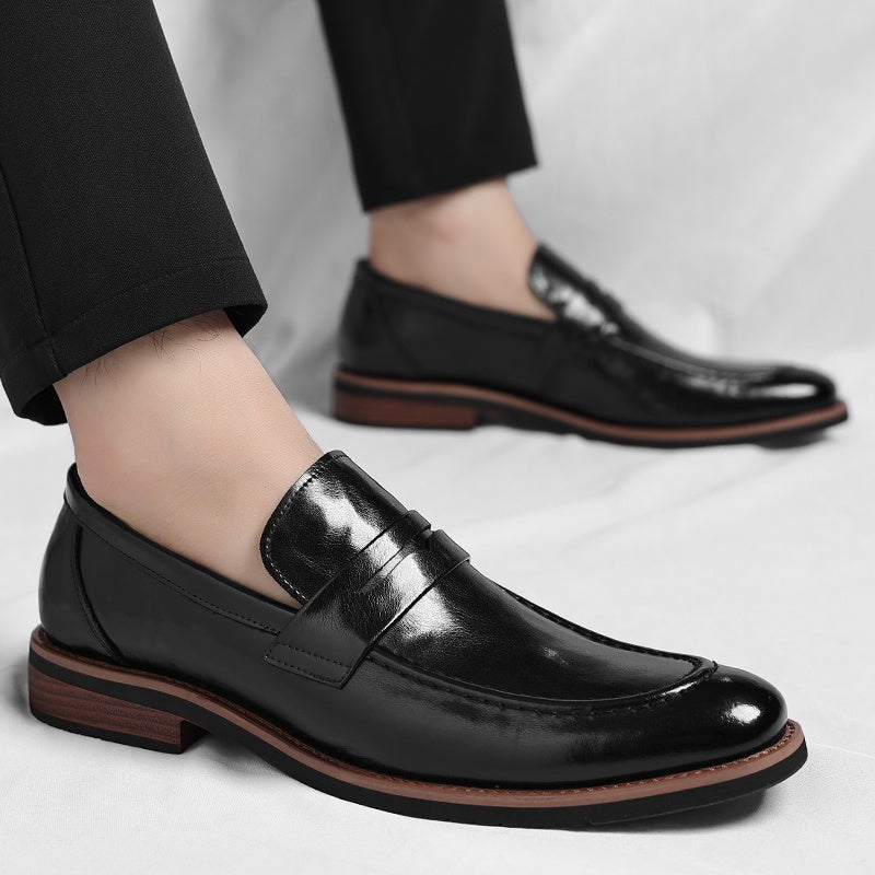 Tiago | Mocassins de Couro Homem Penny Loafer