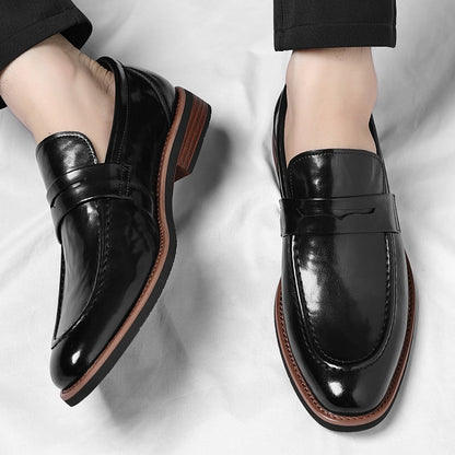 Tiago | Mocassins de Couro Homem Penny Loafer
