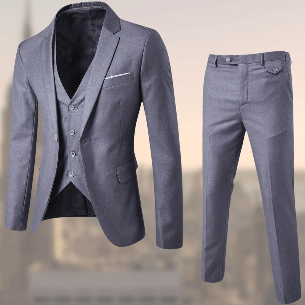 Tomás | Fato Homem Três Peças Slim Fit Cerimónia