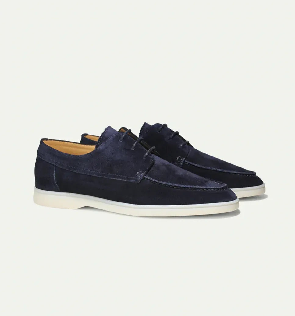 Tomás | Mocassins de Camurça Homem com Atacadores