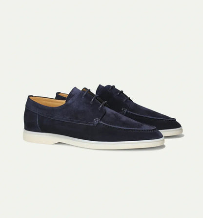 Tomás | Mocassins de Camurça Homem com Atacadores