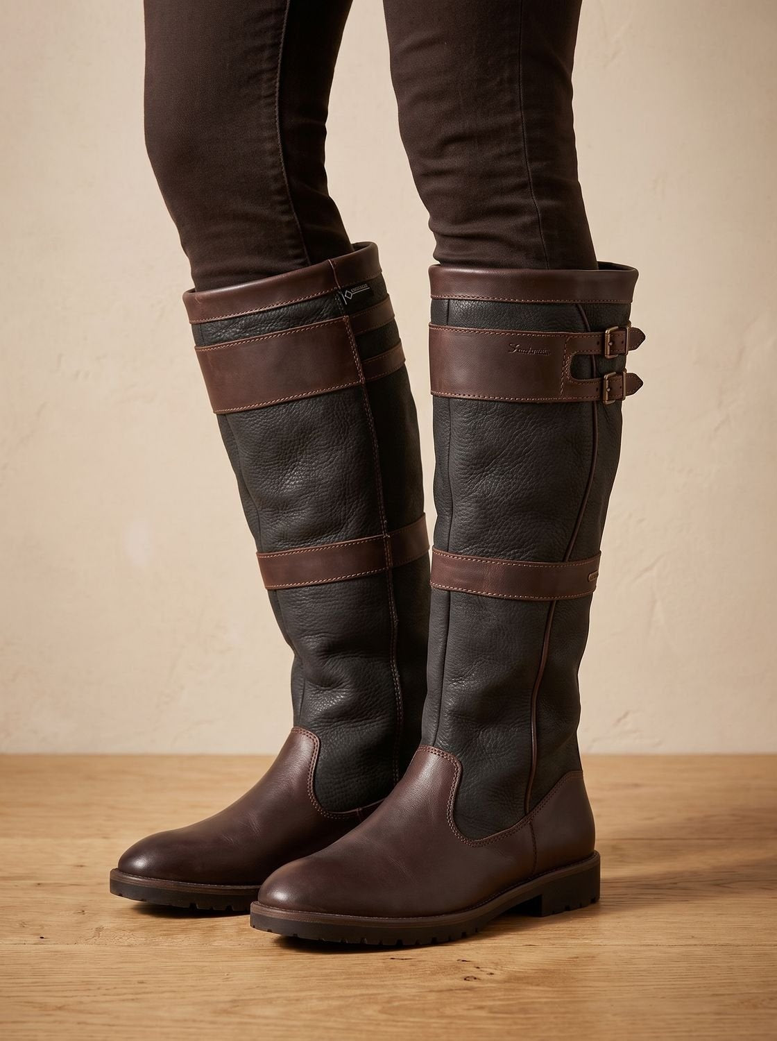 Vivienne | Women's Waterproof Winter Boots Knee High Double Buckle